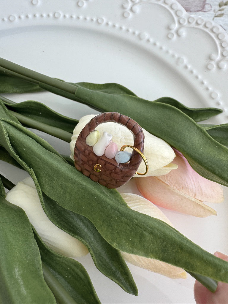 Easter Basket Pet ID Tag