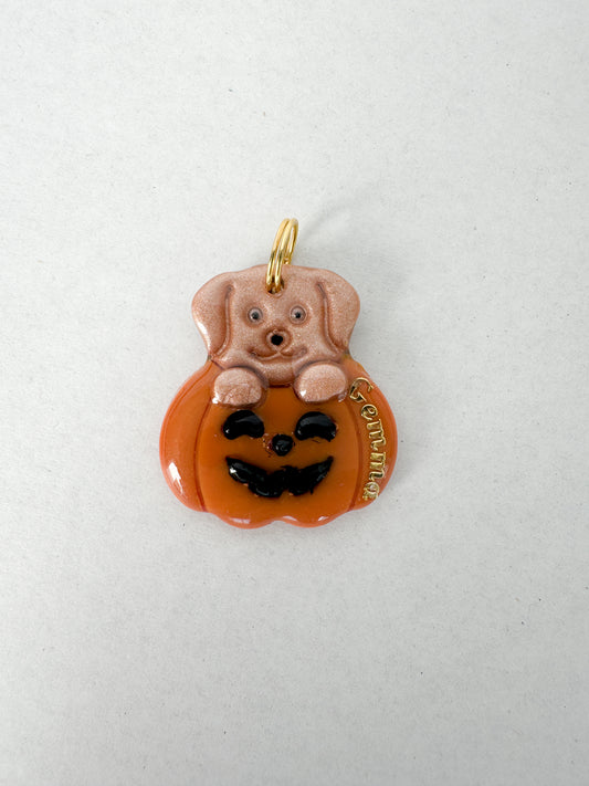 Pupkin and Kittenkin - Clay Pet ID Tag