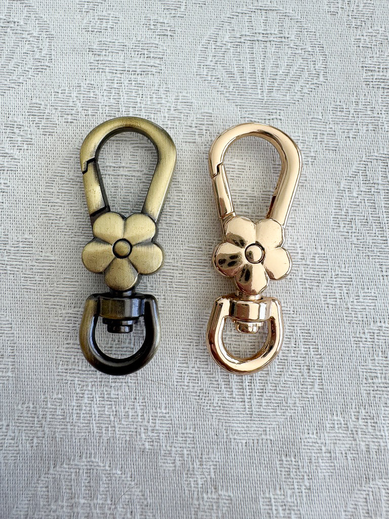 Flower Swivel Clasp