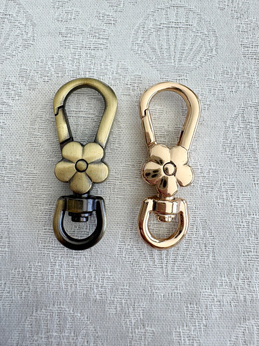 Flower Swivel Clasp