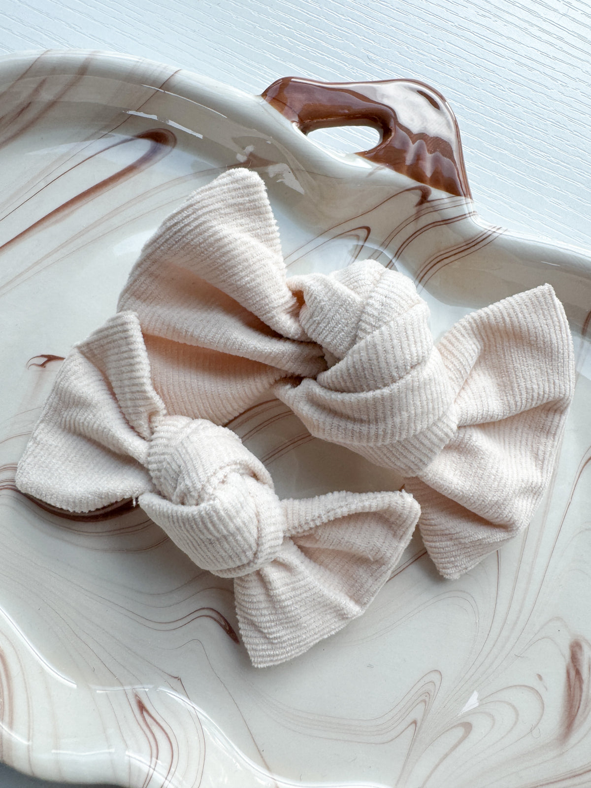 Cozy Teddy Dog Bow