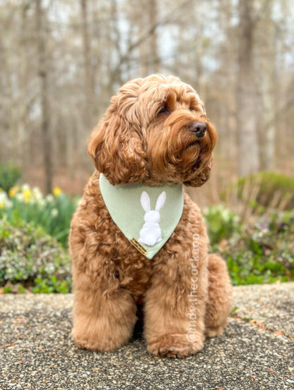 Cotton Tail Dog Bandana