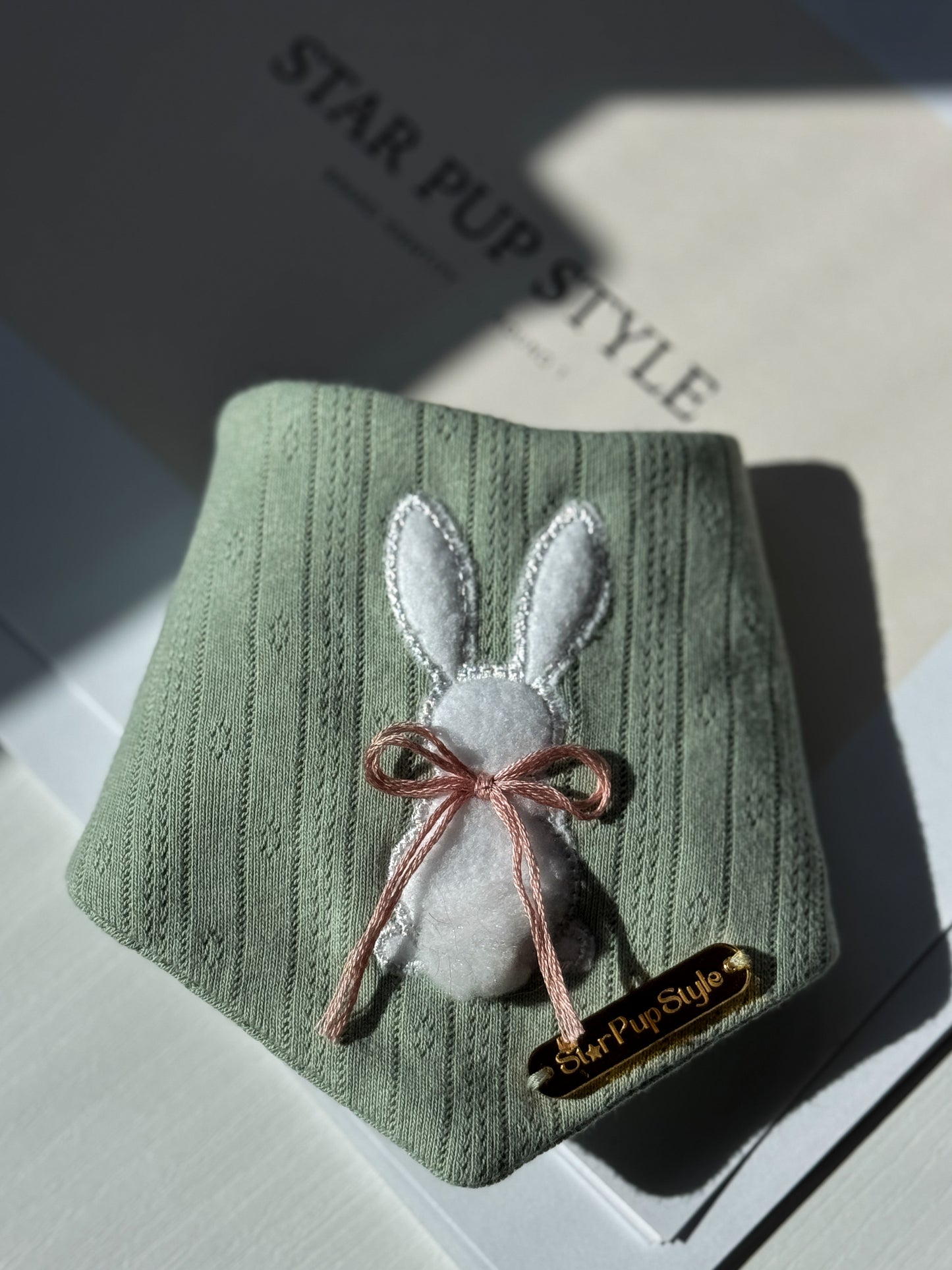 Cotton Tail Dog Bandana