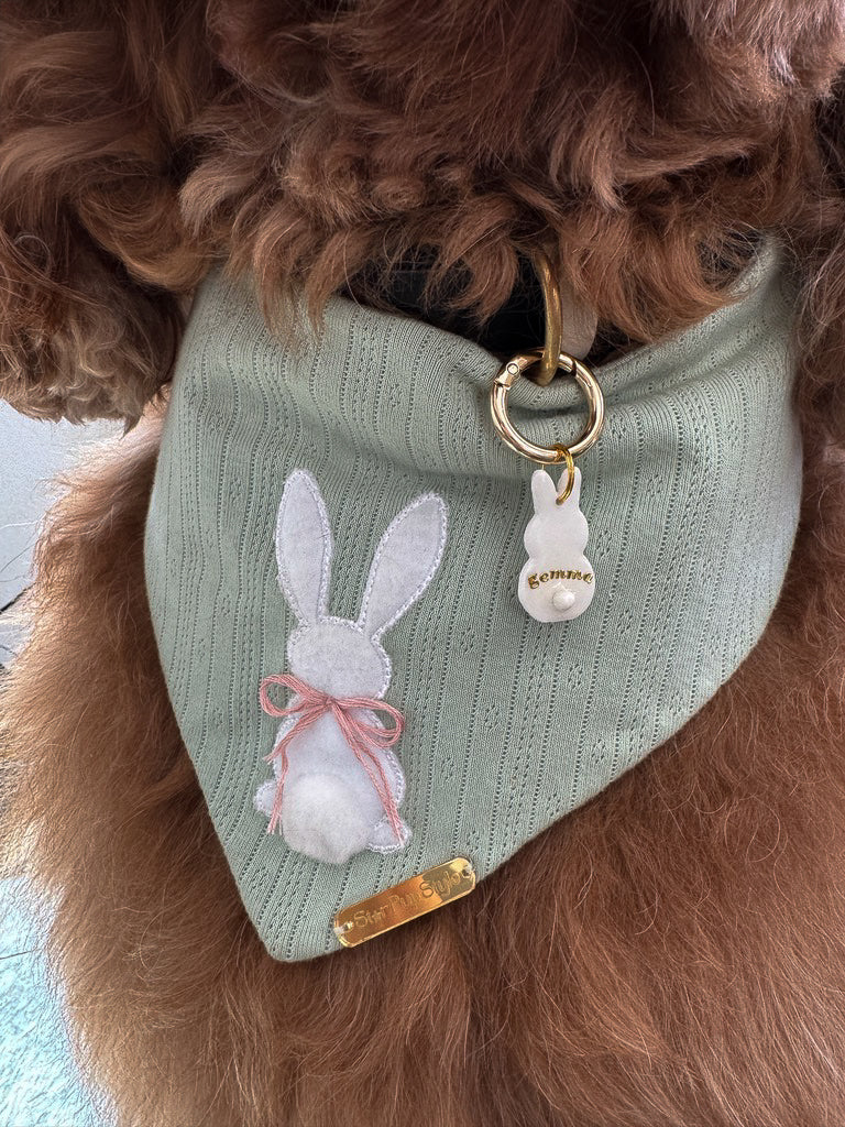 Cotton Tail Dog Bandana