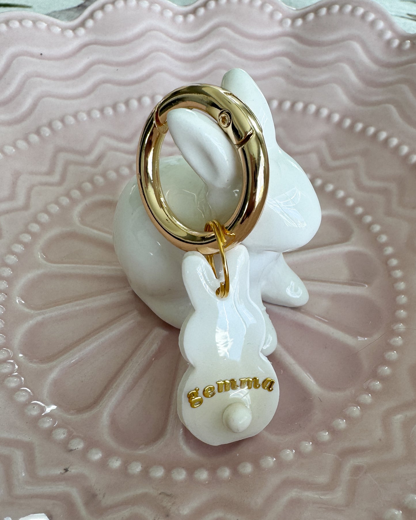 Cotton Tail Pet ID Tag