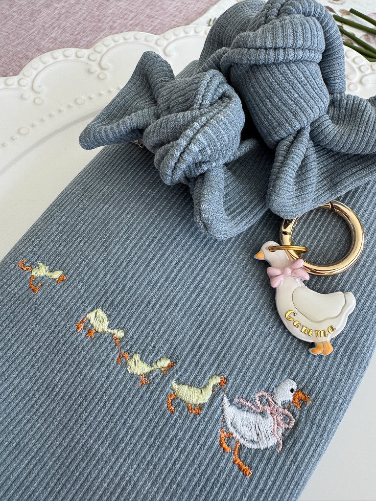 Duck in a Row Pet ID Tag