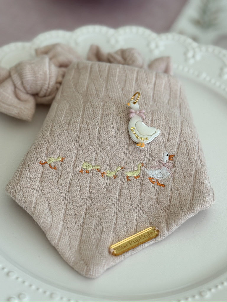Duck in a Row Pet ID Tag