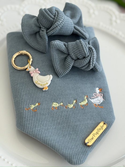 Ducks In a Row Dog Bandana