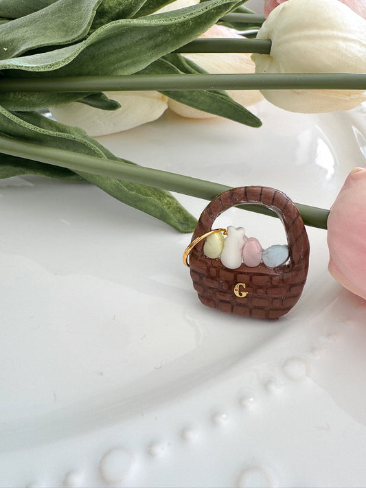 Easter Basket Pet ID Tag