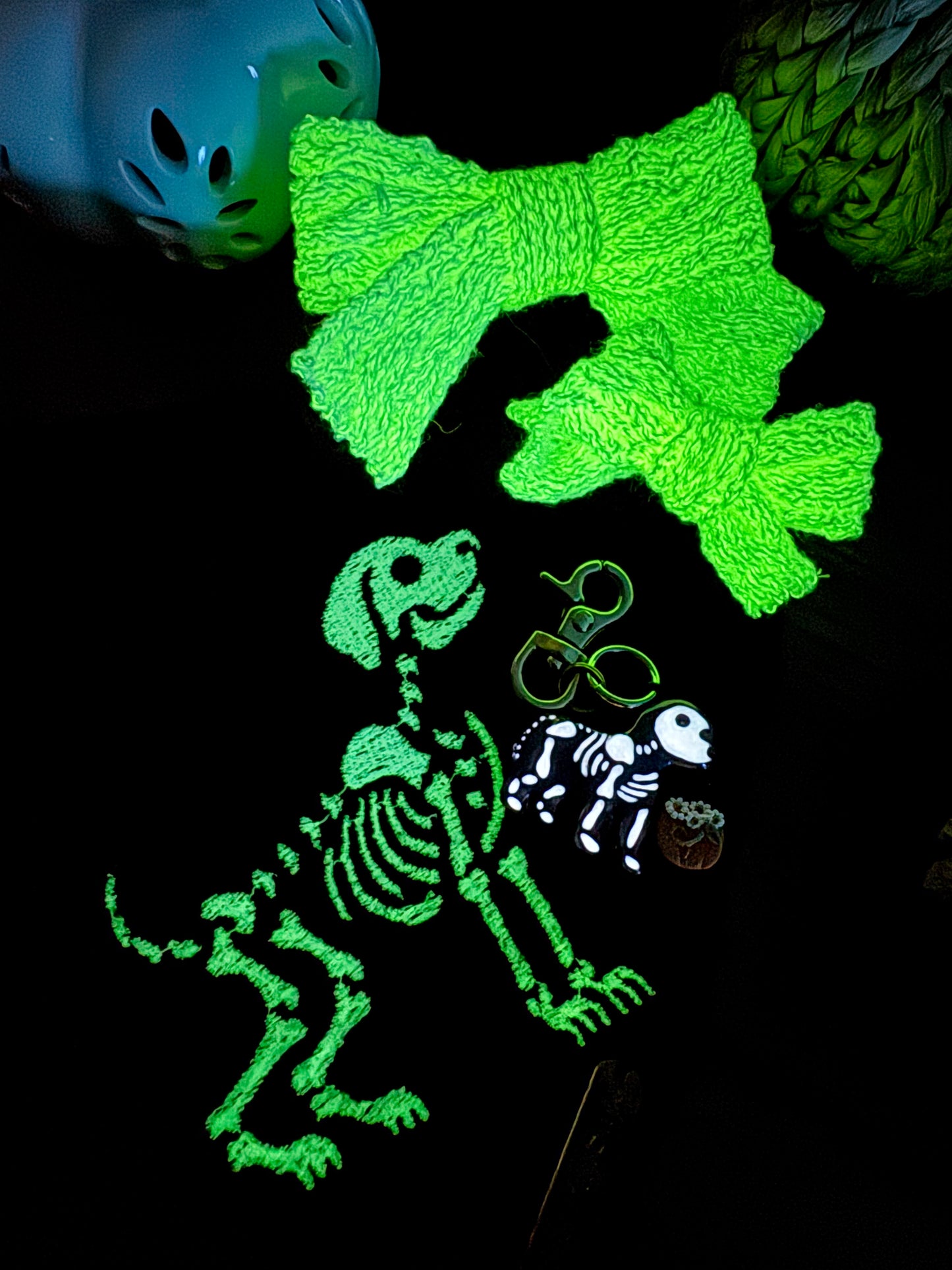 Glow Dog Bow