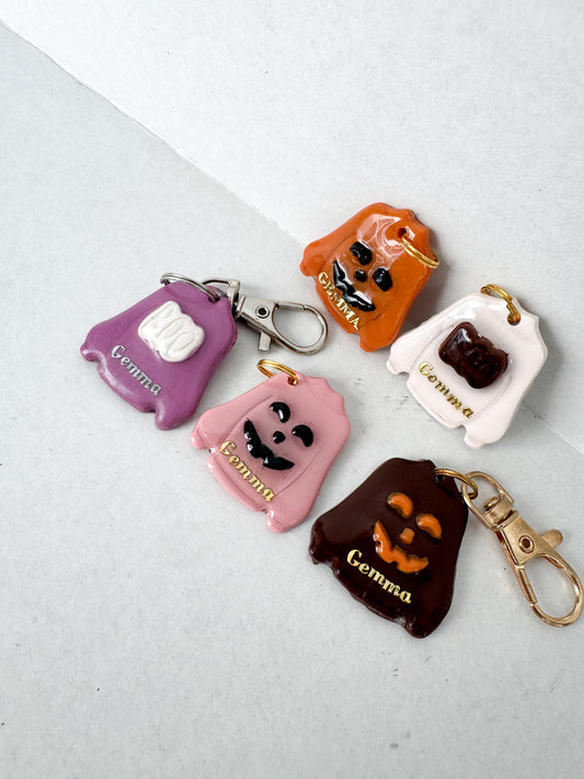 Sweater Weather - Clay Pet ID Tag