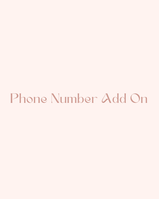 Phone Number Add On