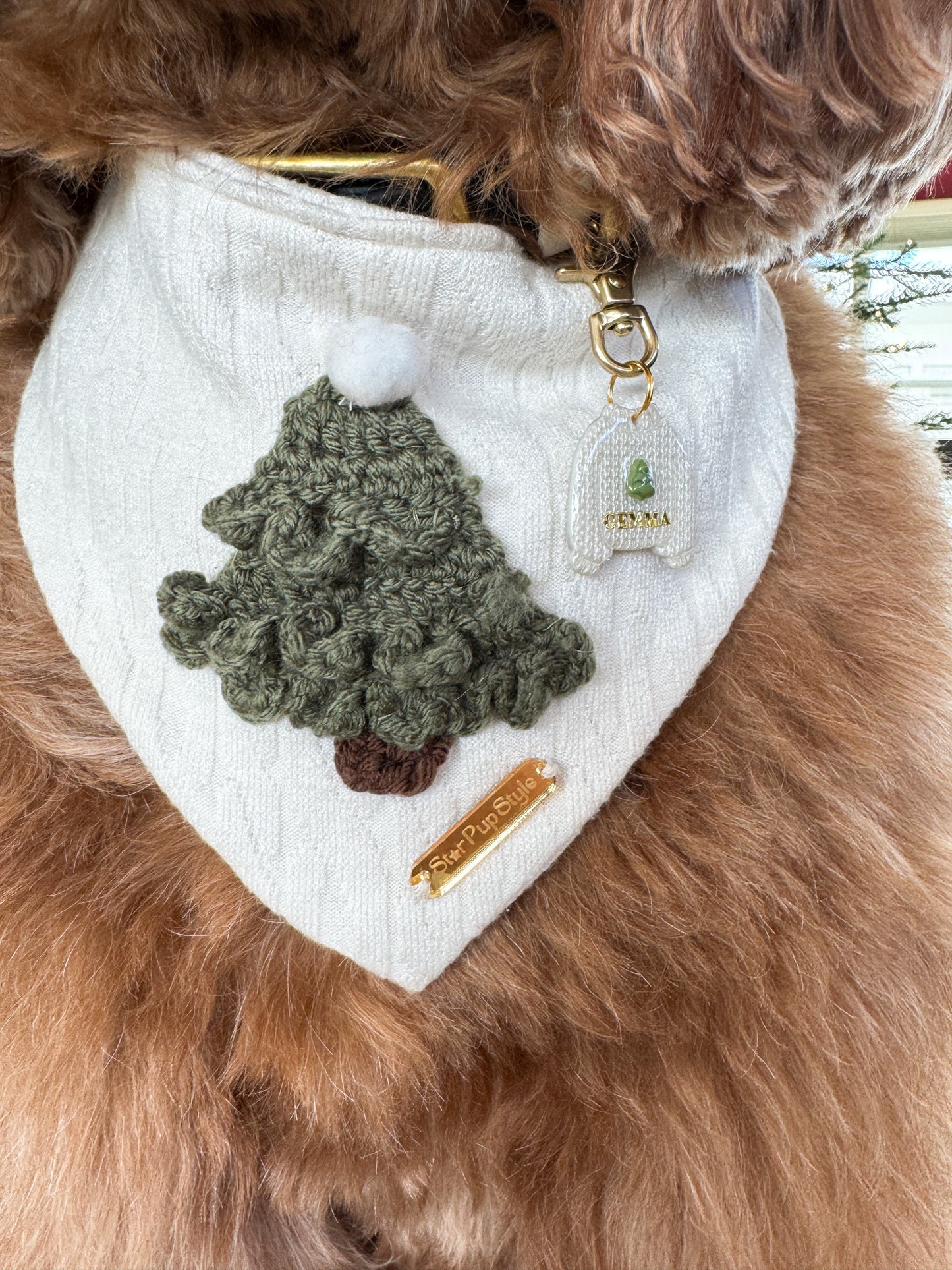 Sweater Pet ID Tag